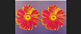Andy Warhol daisy 1982 painting